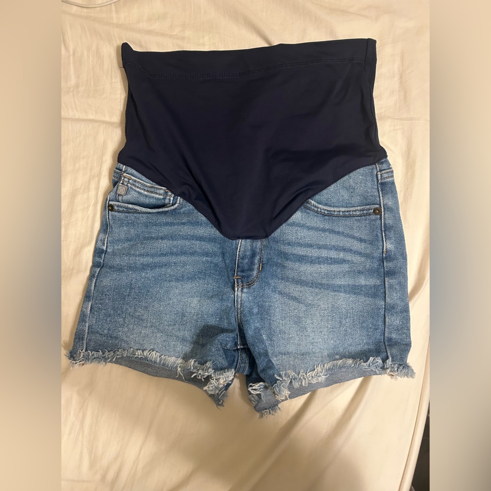 Pinkblush Maternity Jean Shorts